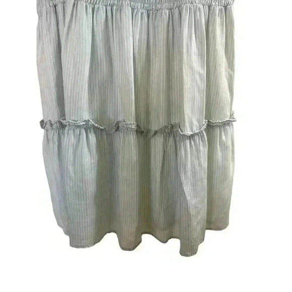 Fate Smocked Bodice Frill Mini Dress Size Large, Pre-Owned - Picture 2 of 7